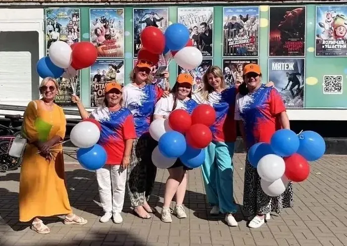 Акция «Флаг моей страны», посвящённая Дню государственного флага России!