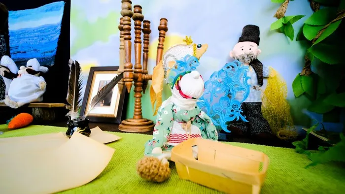 Открылась выставка, посвящённая великому сказочнику Пушкину А.С.