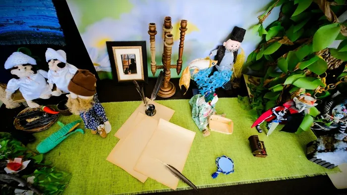 Открылась выставка, посвящённая великому сказочнику Пушкину А.С.