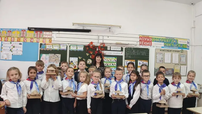 Мастер-класс в рамках Всероссийской экологической акции «Синичкин день»  в СОШ №13