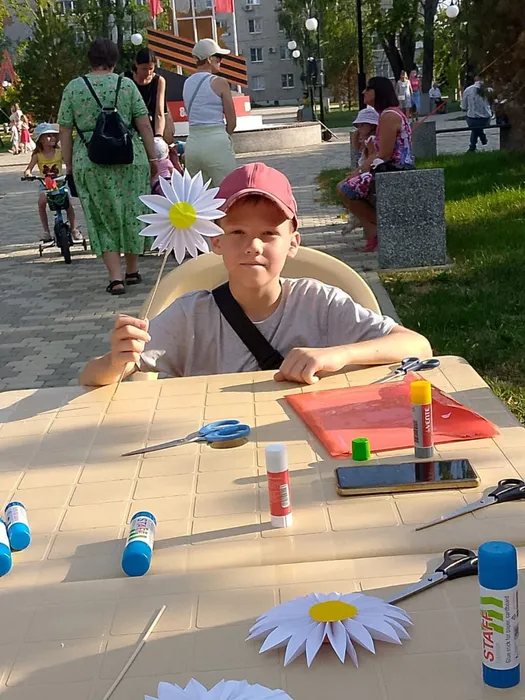 Мастер-класс "Ромашка символ семьи!"