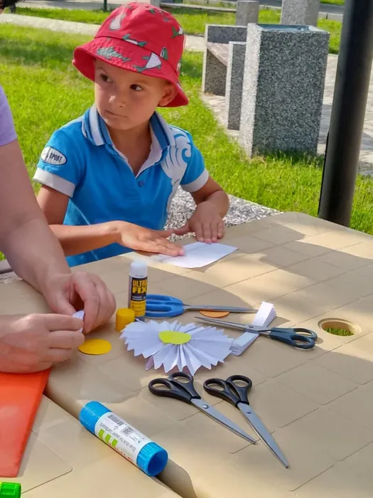 Мастер-класс "Ромашка символ семьи!"