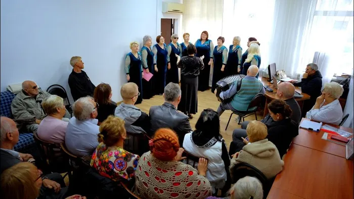 «Искусство жить на ощупь» концертная программа в Обществе слепых