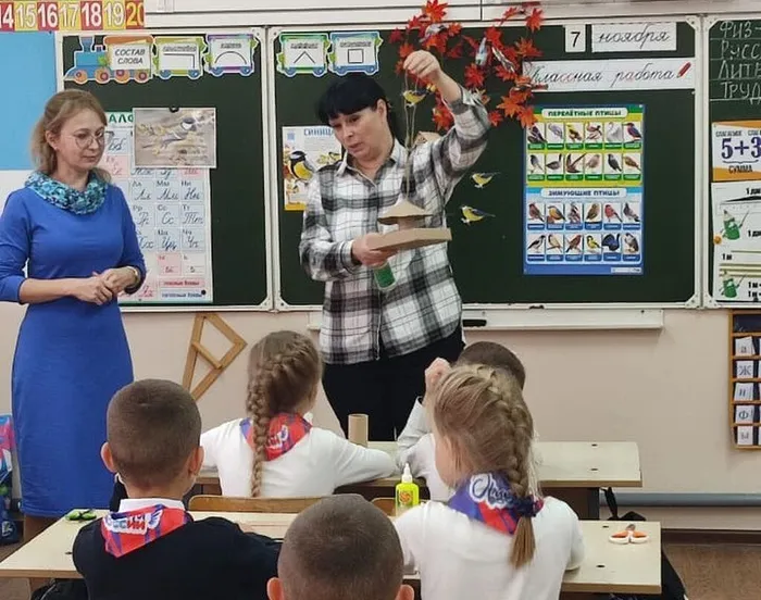 Мастер-класс в рамках Всероссийской экологической акции «Синичкин день»  в СОШ №13