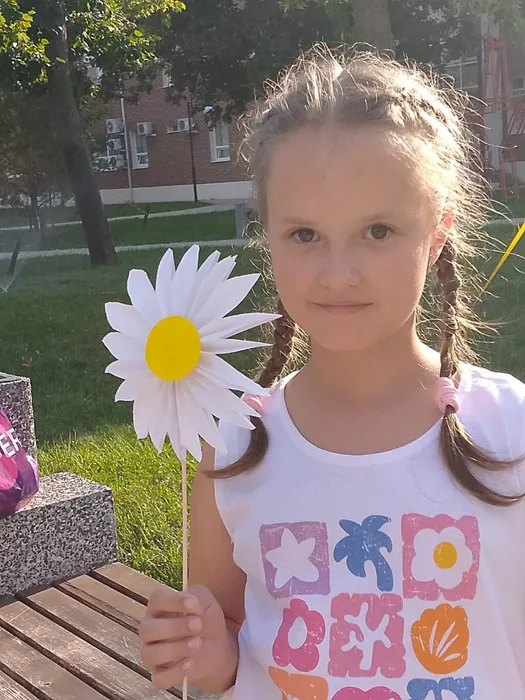 Мастер-класс "Ромашка символ семьи!"