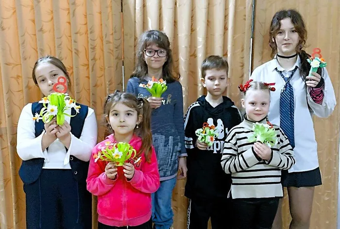 Совсем скоро наступит прекрасный день- 8 марта