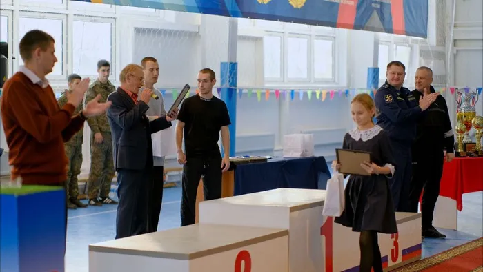 Церемония закрытия чемпионата Воздушно-космических сил по мини-футболу