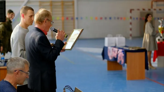 Церемония закрытия чемпионата Воздушно-космических сил по мини-футболу