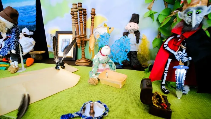 Открылась выставка, посвящённая великому сказочнику Пушкину А.С.